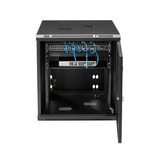 12U SERVER RACK ENCLOSURE HINGE - WALL MOUNT NETWORK RACK