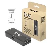 Club 3D Active HDMI 4K60Hz Repeater B/B CAC-1307  - - Eingänge: HDMI - Ausgänge: HDMI