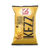 Zweifel Chips KEZZ Sweet Barbecue 110 g - Produkttyp: Nacho & Spezialitäten Chips - Nährwertangabe pro: 100 g - Energiegehalt (in kj): 2100 KJ - Energiegehalt (in kcal): 501 Kcal - Fett: 25 g - Gesättigte Fettsäuren: 2 g