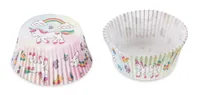 Städter Muffin Backform Maxi Einhorn 50 Stück - Materialtyp: Papier - Material: Papier - Nachhaltigkeit: Nicht angegeben - Backform Typ: Muffin-Backform - Motiv: Einhorn - Detailfarbe: Mehrfarbig