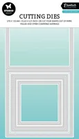Studio Light Stanzschablone Klappkarte Essentials 270x135x1 mm, 9 Stück - Motiv: Quadrat - Betriebsart: Manuell - Produkttyp: Stanzschablone