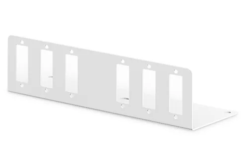 DIGITUS Adapterplatte für LWL Unibox zur Wandmontage Kompakt