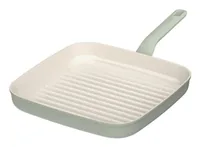 BergHOFF Grillpfanne Leo Balance Sage 28 cm - Material: Aluminium - Pfannentyp: Grillpfanne - Kompatible Kochfelder: Gas - Halogen - Induktion - Elektro - Antihaftbeschichtung: Ja - Detailfarbe: Grün - Set: Nein