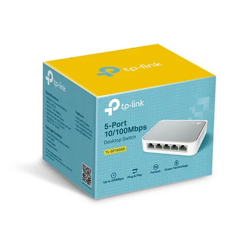 TP-LINK Mini Desktop Switch TLSF1005D 5x 10/100