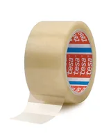 tesapack Kartonverschlussband PP 66m x 50mm transparent