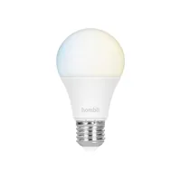 hombli Leuchtmittel Smart Bulb, E27, 9W, CCT, 1+1 Pack - Energieeffizienzklasse: F - Lampensockel: E27 - Protokoll: WLAN - Smart Home: Kompatibel - Farbtemperatur Kelvin: 2700 bis 6500 K - Gesamtleistung: 18 W