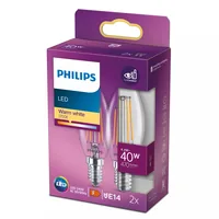 Philips by Signify 8718699777616 lampada LED Bianco caldo 2700 K 4,3 W E14 F