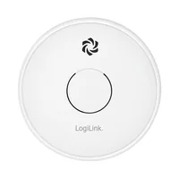 Logilink Rauchmelder austauschbare 9V Batterie weiß