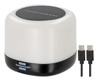 Brennenstuhl Campinglampe LED Bügel, Li-Ion-Akku, IP44, 400 lm - Betriebsart: Akkubetrieb - Lichtstärke: 400 lm - Farbe: Weiss - Schwarz