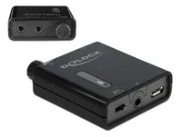 DeLOCK 64056 headphone amplifier Black