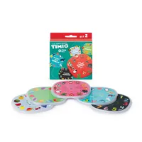 Timio Audio Disc Set 2 5 Discs - Sprache: Multilingual - Italienisch - Portugiesisch - Französisch - Chinesisch - Holländisch - Englisch - Deutsch - Spanisch - Altersempfehlung ab: 2 Jahren - Speicherkapazität: 0 GB - Detailfarbe: Mehrfarbig