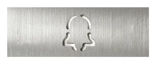 Doorbird Namensschild für eine Ruftaste für D11x-Serie - Detailfarbe: Anthrazit - Produktserie: Doorbird - Zubehörtyp: Infomodul