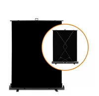 Walimex pro Roll-up Panel Hintergrund 155x200cm schwarz