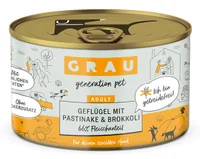 Grau 8872 dogs moist food Broccoli, Parsnip, Poultry Adult 200 g