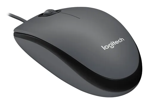 Logitech M 90 corded optical Mouse USB schwarz