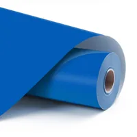 LOKLIK Permanent klebendes Vinyl Rolle, 1 Stück, Blau - Geeignet für Drucker: Nein - Detailfarbe: Blau - Aussenanwendung: Ja - Selbstklebend: Ja - Folien Effekt: Matt - Folientyp: Vinylfolie
