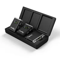 Smallrig Mikrofon Forevala W60 - Bauweise: Stereo-Mikrofon - Anwendungsbereich: Konferenz - Video - Stereoaufnahme - Wandlerprinzip: Keine Angabe - Richtcharakteristik: Kugel - Schnittstellen: USB Typ C - 3.5 mm Klinke - Set: Ja
