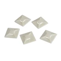 Logilink Kabelbinderhalter ABS 100Stk selbstklebend 4x4cm