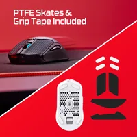 HyperX Pulsefire Haste 2 - Wireless Gaming Mouse (White)