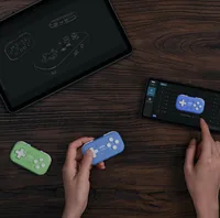 8bitdo Gamepad Micro Wireless Controller NSW2/NSW/Android Blau - Plattform: Android - Nintendo Switch - Nintendo Switch 2 - Nintendo Switch OLED-Modell - Verbindungsmöglichkeiten: Bluetooth - USB Typ-C - Controller Typ: Gamepad - Detailfarbe: Blau