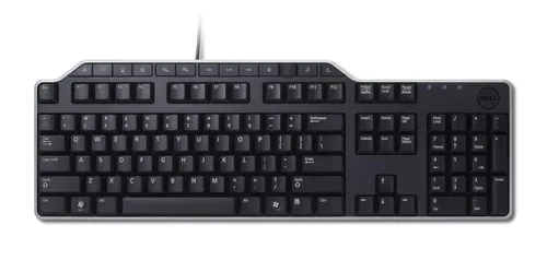 Dell Tastatur KB522 CH-Layout - Tastatur Typ: Business - Tastaturlayout: QWERTZ (CH) - Tastatur Features: Handgelenkauflage - Hotkeys - Ziffernblock - USB-Hub - Keyboard Tasten: Klassisch (Knöpfe) - Detailfarbe: Schwarz - Ziffernblock: Ja