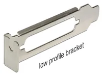 Low Profile Slotblech mit D-Sub 25 Öffnung
