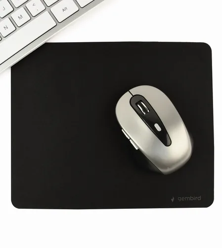 Gembird MP-S-G mouse pad, microguma, black