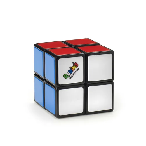 Rubik’s Cube, The Official 2x2 Cube, Mini Problem-Solving Brain Teaser, Classic Color-Matching Puzzle, Fidget Toy, Sensory Puzzle for Adults, Teens, Kids, for Ages 8 & Up