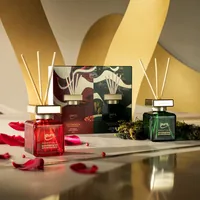 ipuro Duftstäbchen Geschenkset rose & forest 2 x 50 ml - Volumen: 50 ml - Duft: Lotusblume - Bergamotte - Himbeere - Eukalyptus