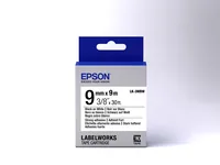 TAPE LK-3WBW STRNG ADH ADHESIVE LK-3WBW BLACK/WHITE 9MM