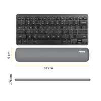 Fellowes Breyta grau Tastatur-Handgelenkauflage 32 cm