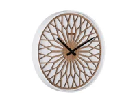 KARLSSON Wanduhr Girasol 40.6 cm, Weiss - Uhrtyp: Analog - Betriebsart: Akkubetrieb - Batteriebetrieb - Funksignal: Nein - Funktionen: Zeit - Form: Rund - Detailfarbe: Weiss
