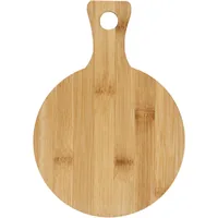 Creativ Company Holzartikel Ø 17 cm Schneidebrett, Bambus - Breite: 17 cm - Höhe: 0.9 cm - Länge: 24 cm - Anzahl Stück: 1 Stück - Holzherkunft: China - Holzhandelsname: Bambus