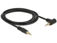 DeLOCK 2m 3.5mm M/M audio cable Schwarz