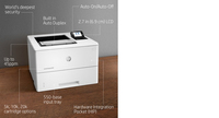 L HP LaserJet Enterprise M507dn S/W-Laserdrucker 43 S./Min. LAN Duplex
