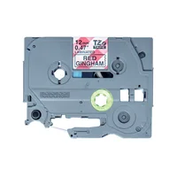 PTOUCH Band, laminiert schwarz/rot TZe-MPRG31 PT-DV600VP 12 mm