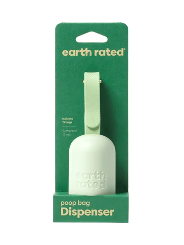 Earth Rated Beutelspender inkl. 15 Kotbeutel – ohne Duft - Zubehörtyp: Beutelspender - Tierart: Hund