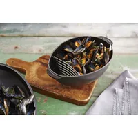 ZWILLING STAUB SPECIAL COCOTTE MUSSEL POT BLACK 2 L Casserole baking dish
