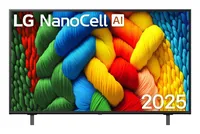 LG TV 86NANO81A6A 86, 3840 x 2160 (Ultra HD 4K), LED-LCD - Auflösung: 3840 x 2160 (Ultra HD 4K) - Bildschirmdiagonale: 86  - Tuner-Signal: DVB-S2 (Satellit) - DVB-T2 (terrestrisch) - DVB-C (Kabel) - HDMI Anschlüsse: 3 - Schnittstellen: Bluetooth - HDMI eA