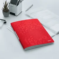Leitz Sichtbuch WOW A4, Rot - Typ: Sichtbuch - Ausstattung: 20 Blatt - Detailfarbe: Rot - Material: Polypropylen (PP)