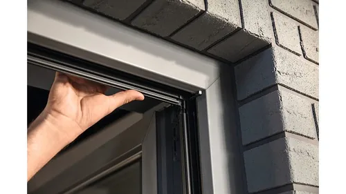 tesa Grössenverstellbares Fliegengitter FALT Fenster, Anthrazit - Breite: 80 cm - 140 cm - UV Schutz: Nein - Für Schädling: Fluginsekten - Länge: 140 cm - 80 cm