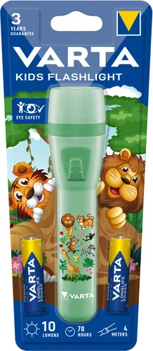Varta Kids Flashlight Light Green Hand flashlight