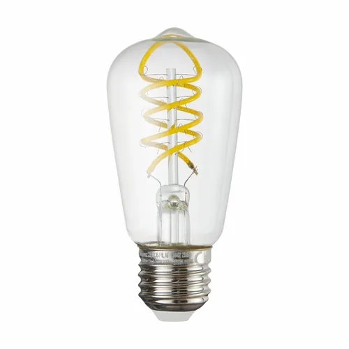 EGLO Leuchten Lampe 7.3 W E27 Warmweiss - Energieeffizienzklasse EnEV 2020: E - Lampensockel: E27 - Farbtemperatur Kelvin: 2700 K - Gesamtleistung: 7.3 W - Dimmbar: nicht dimmbar - Zusätzliche Ausstattung: Keine