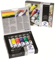 Van Gogh 02821406 oil paint 20 ml Tube Blue, Green, Red, Umbra, White, Yellow