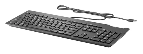 HP Business Slim v2 Smartcard Keyboard tastiera Casa/ufficio USB Nero