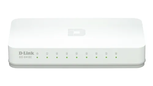 D-Link dlinkgo 8-Port Fast Ethernet Easy Desktop Switch GO-SW-8E