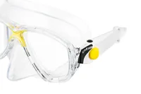 CRESSI Tauchmaske Marea Klar/Gelb - Detailfarbe: Transparent - Gelb - Zielgruppe: Erwachsene - Schuhgrösse (EU): Keine - Material: Silikon - Produkttyp: Tauchmasken