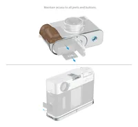 Smallrig L-Winkel mit Holzgriff für Fujifilm X half - Detailfarbe: Silber