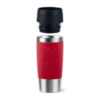 TRAVEL MUG Classic Thermobecher (dunkelrot/edelstahl, 0,36 Liter)