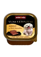 ANIMONDA Vom Feinsten Adult Beef and potatoes - wet dog food - 150g